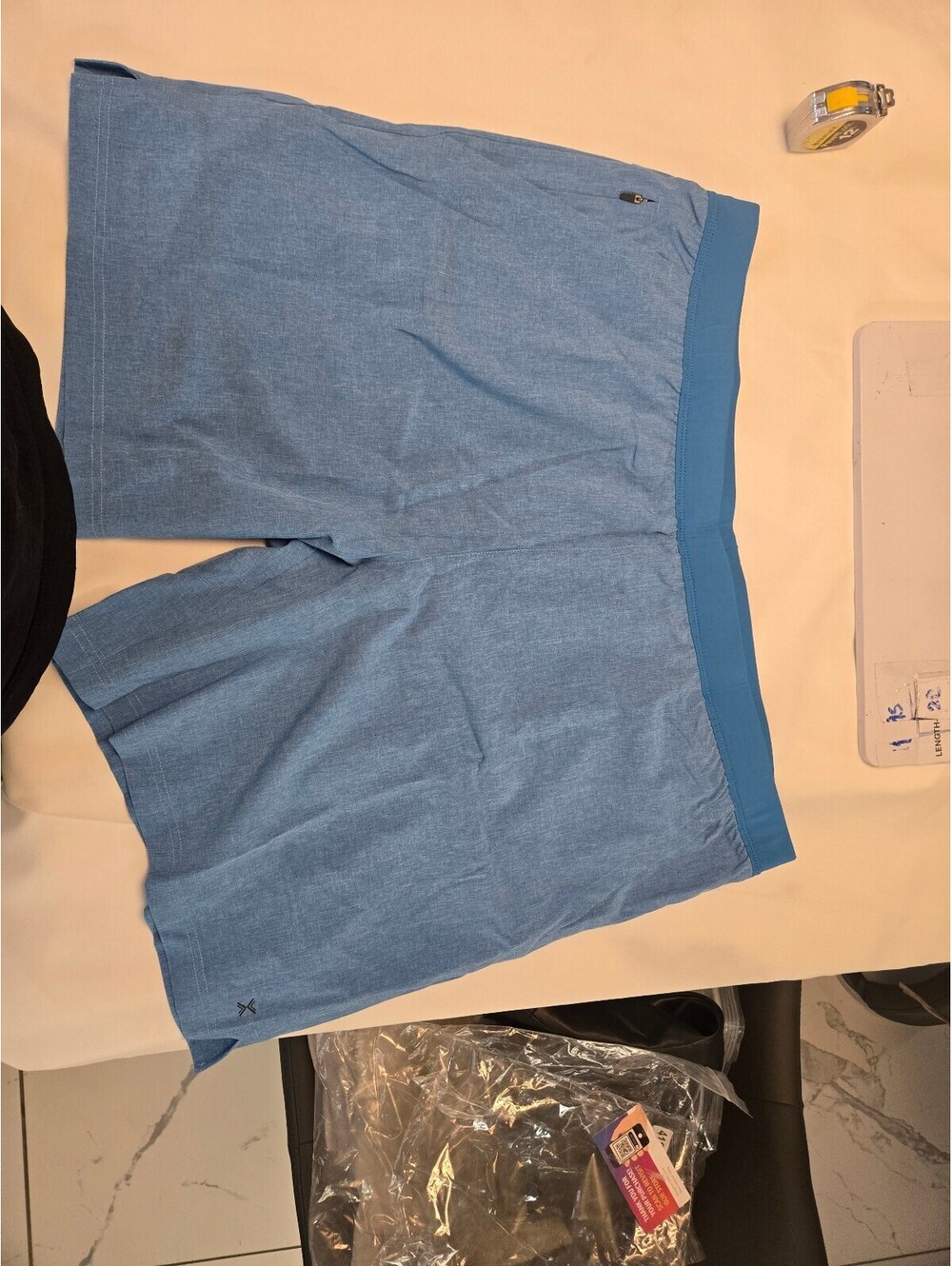 Xersion Quick-Dri Light Blue Athletic Shorts XXL